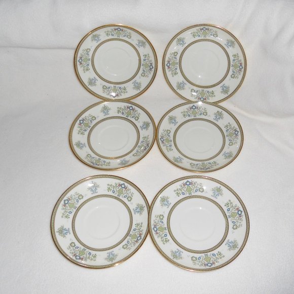 Minton Dining Bundle 6 Minton Fine Bone China Saucers Henley Poshmark